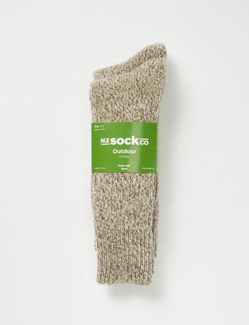 Outdoor Collection Nude Alpine Flec sock, 2 Pack product photo View 02 L