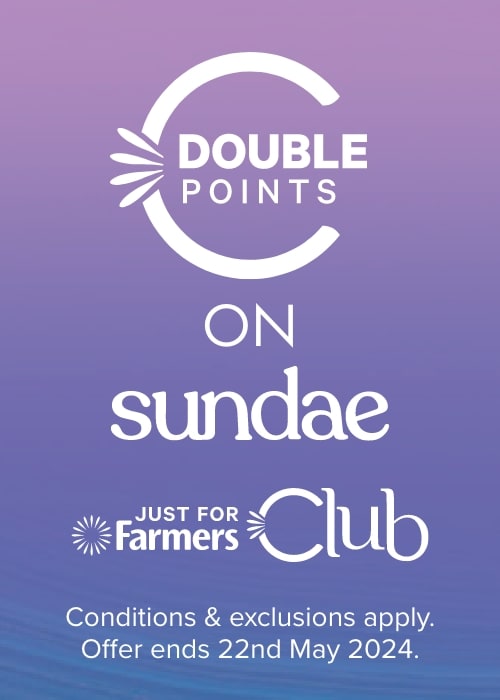 Collect Double Points on Sundae