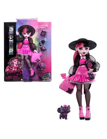 Monster High Draculaura Fashion Doll with Pet Count Fabulous product photo