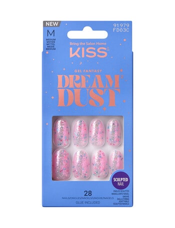 Kiss Nails Dream Dust Nails, Diamond 4 Me product photo