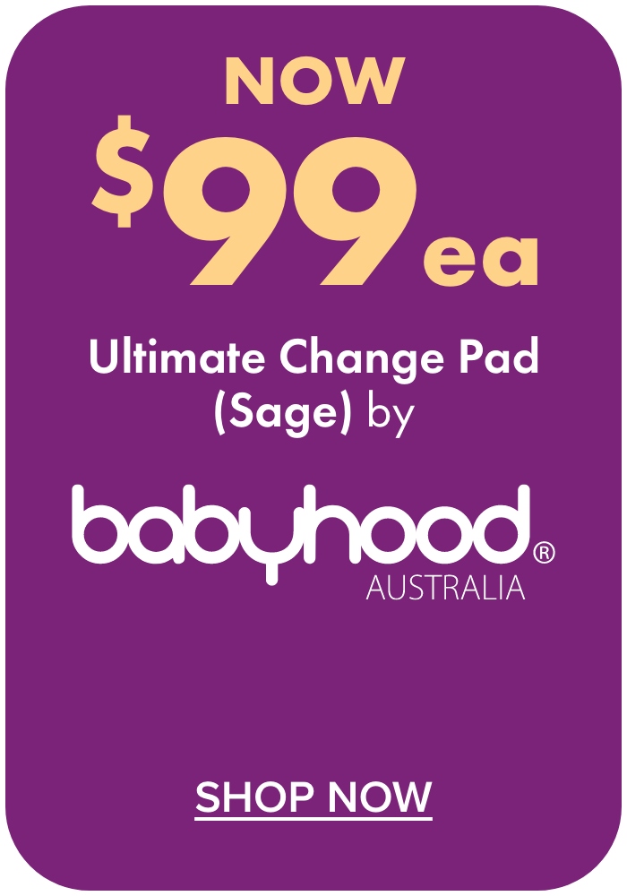 NOW $$99ea Ultimate Change Pad by Babyhood (Sage)