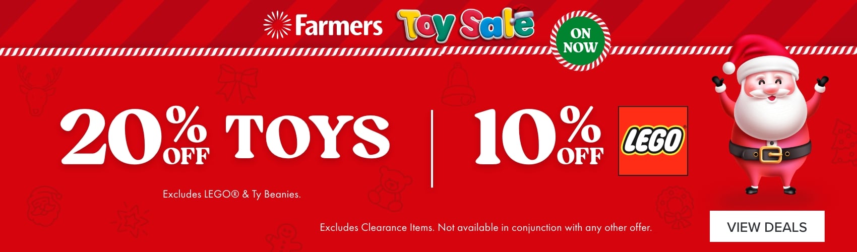 20% OFF Toys/10% OFF LEGO®