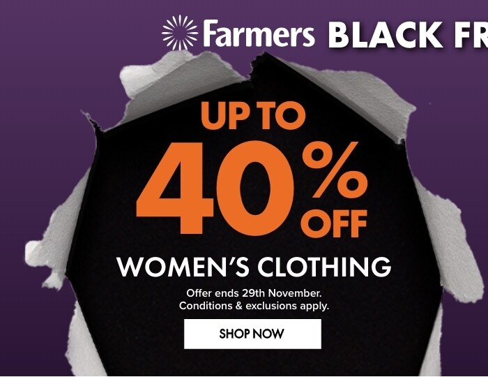 UP TO 40% Off Women's Clothing 
