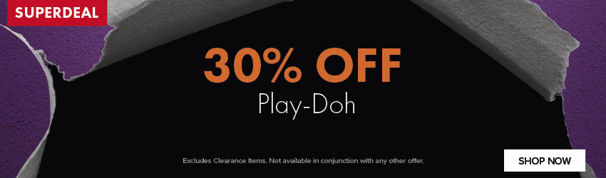 30% OFF Play-Doh
