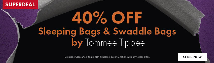 40% OFF Sleeping Bags, Swaddle Bags by Tommee Tippee
