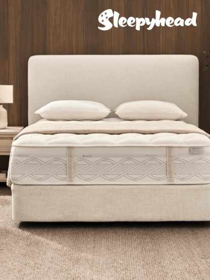 SAVE 50% on Any Sleepyhead Bed when you spend $200 or more on Homeware