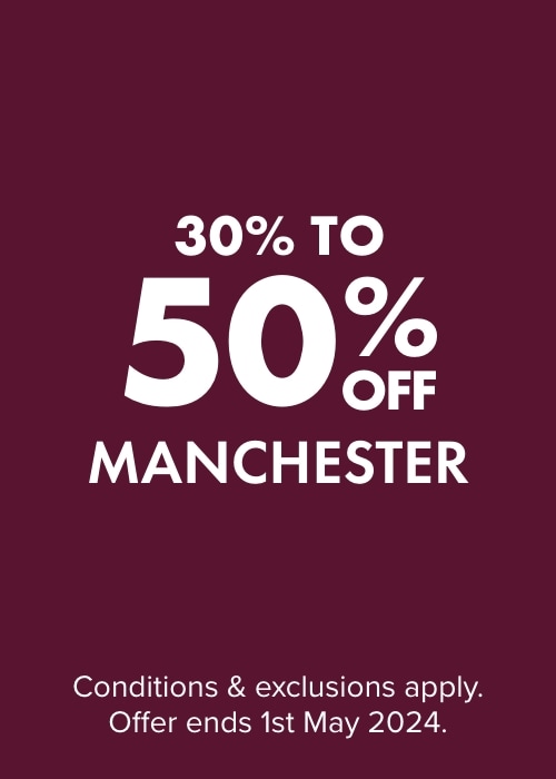 30-50% OFF Manchester 