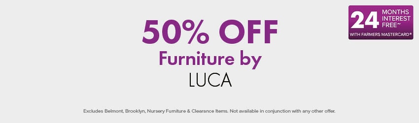50% OFF Furniture by LUCA