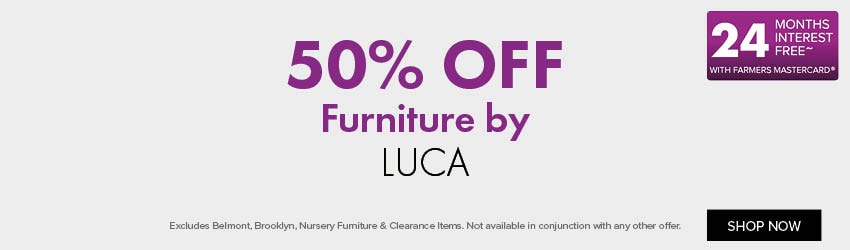 50% OFF Furniture by LUCA