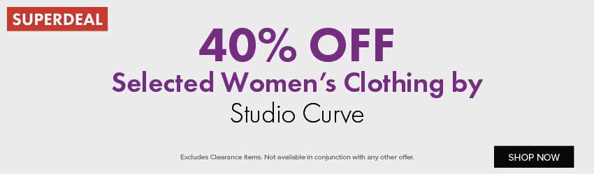 40% OFF Selected Women's Clothing by Studio Curve