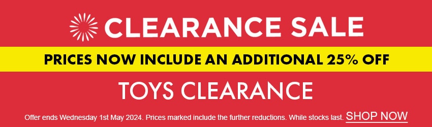 Toys Take a Further Clearance