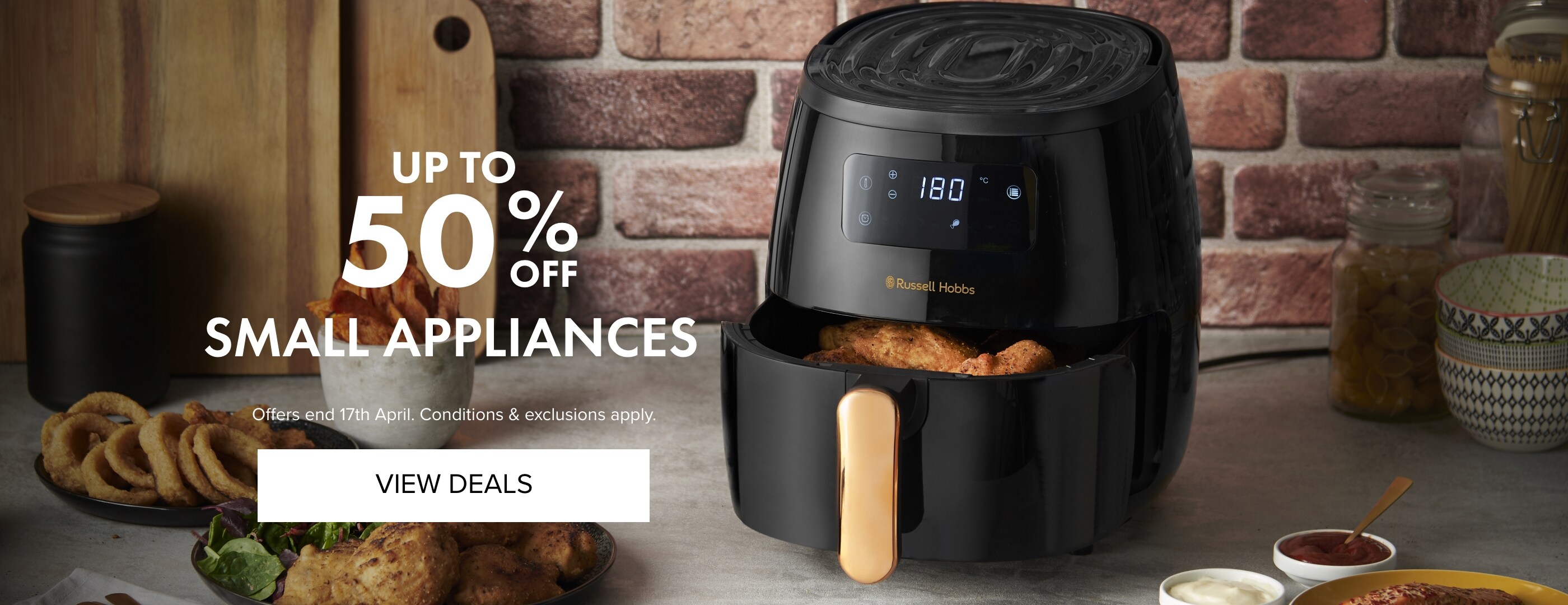 UP TO 50% OFF Small Appliances