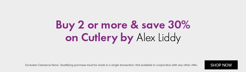 Buy 2 or more & save 30% on Cutlery by Alex Liddy