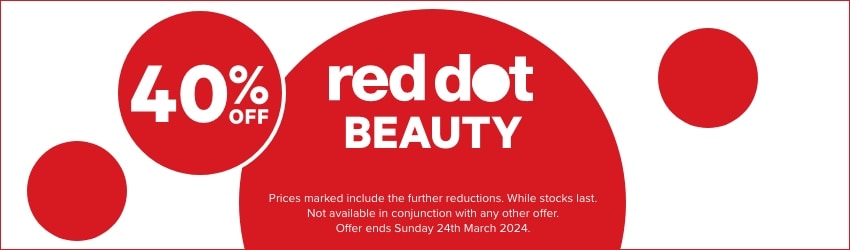 40% OFF Red Dot Beauty