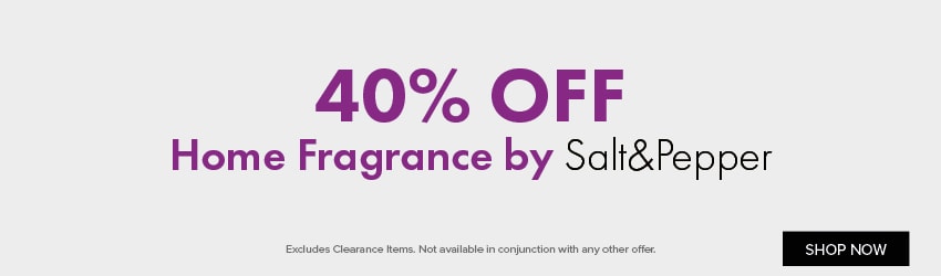 40% OFF Home Fragrance by Salt&Pepper