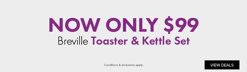 NOW ONLY $99 Breville Toaster & Kettle Set