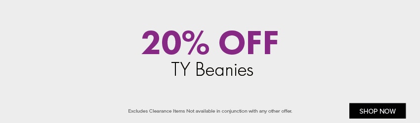 20% OFF TY Beanies