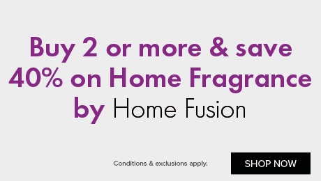 Buy 2 or more & save 40% on Home Fragrance by Home Fusion