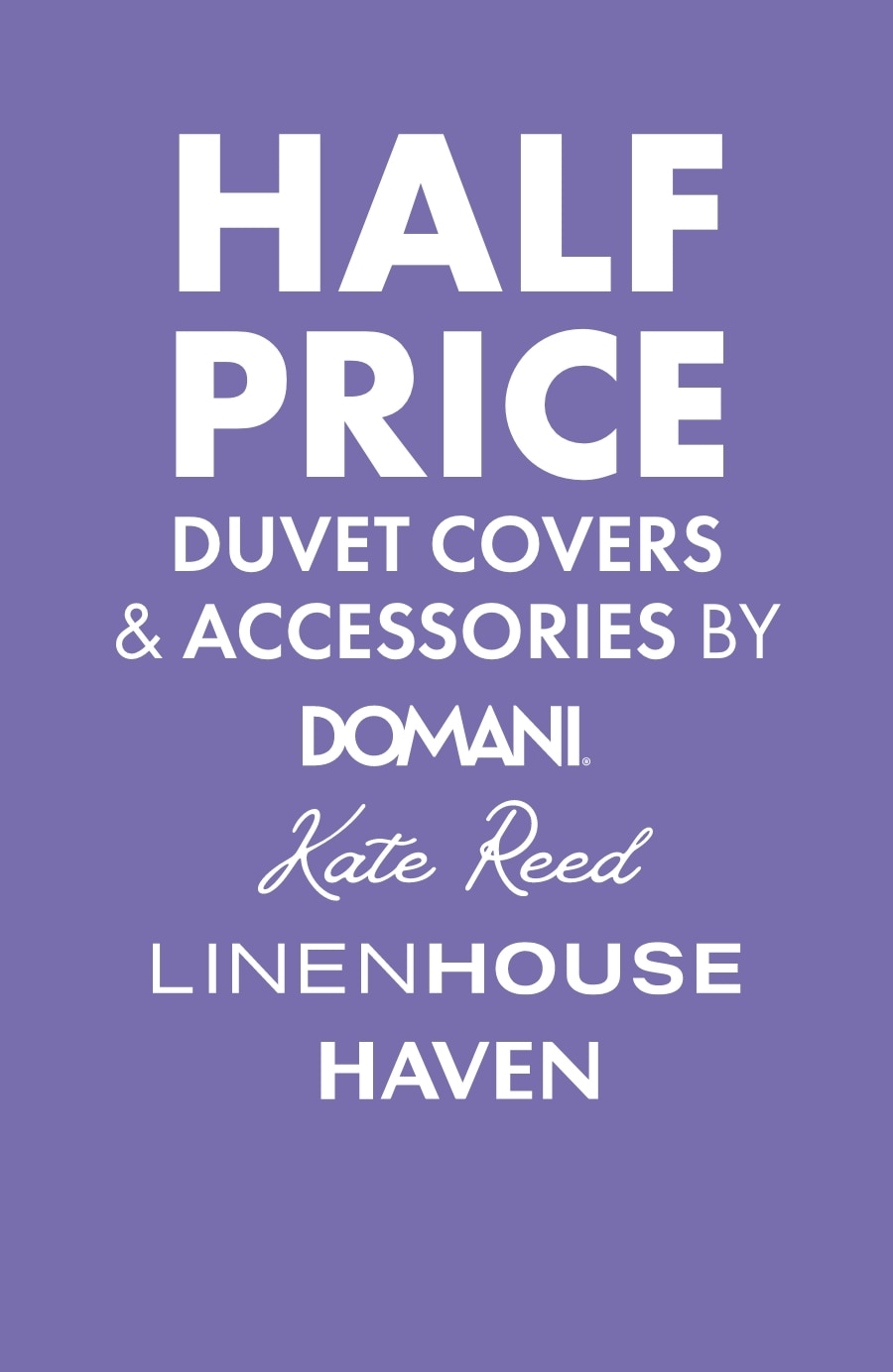 Half Price Sheets Duvet Covers & Accessories by Domani