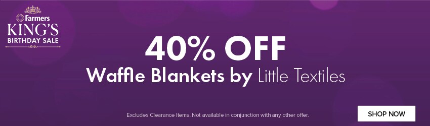 40% OFF Waffle Blankets by Little Textiles