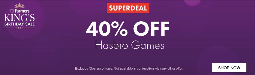 40% OFF Hasbro Games