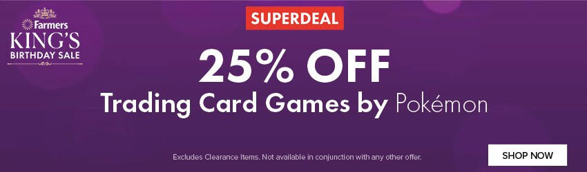 25% OFF Trading Card Games by Pokémon