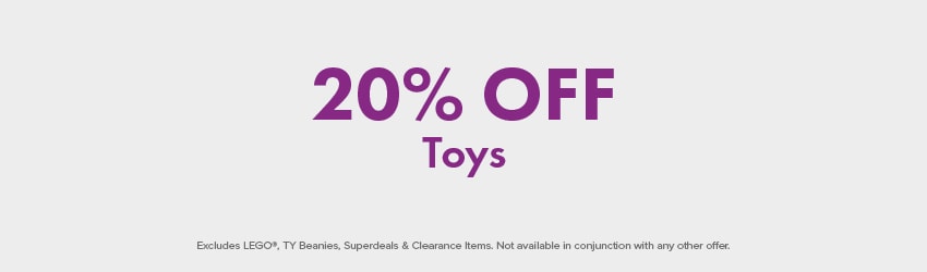 20% OFF Toys