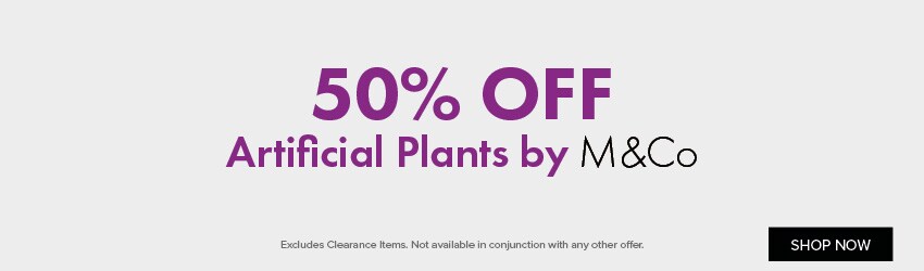 50% OFF Artificial Plants by M&Co