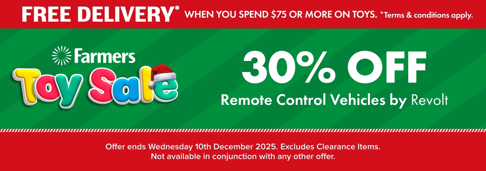 30% OFF Remote Control Vehicles by Revolt