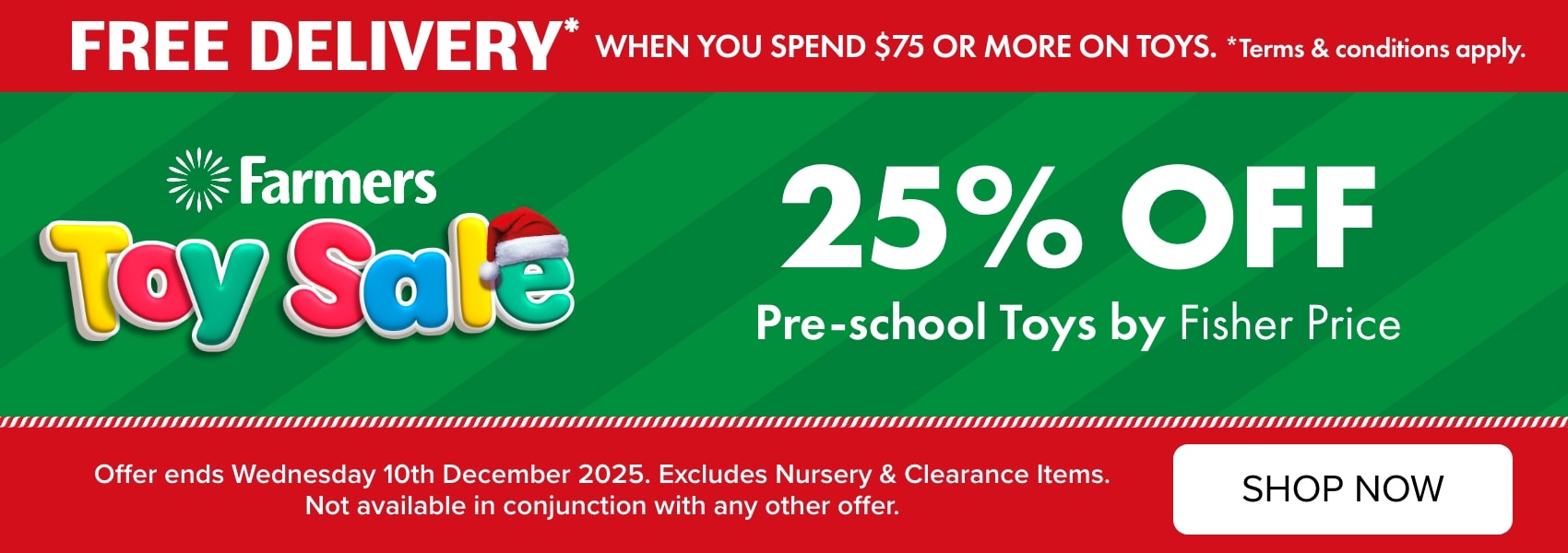 25% OFF Preschool Toys by Fisher Price