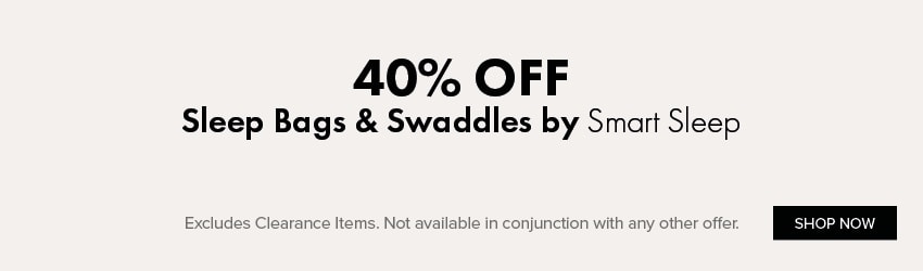 40% OFF Sleep Bags & Swaddles by Smart Sleep