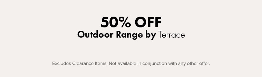 50% OFF Outdoor Range by Terrace