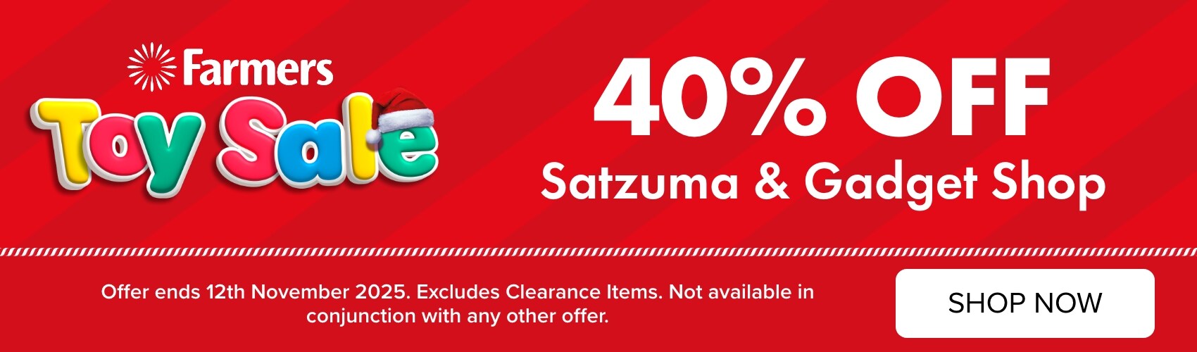 40% OFF Satzuma Gadget Shop