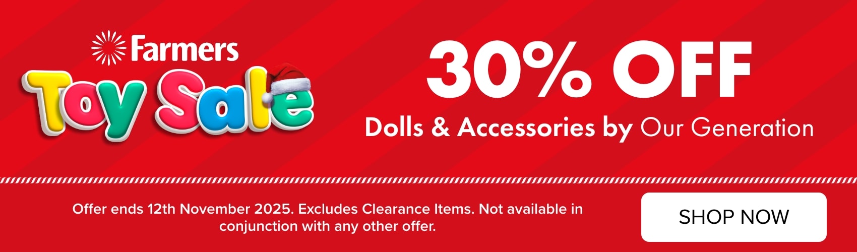 30% OFF Dolls & Accessories by Our Generation