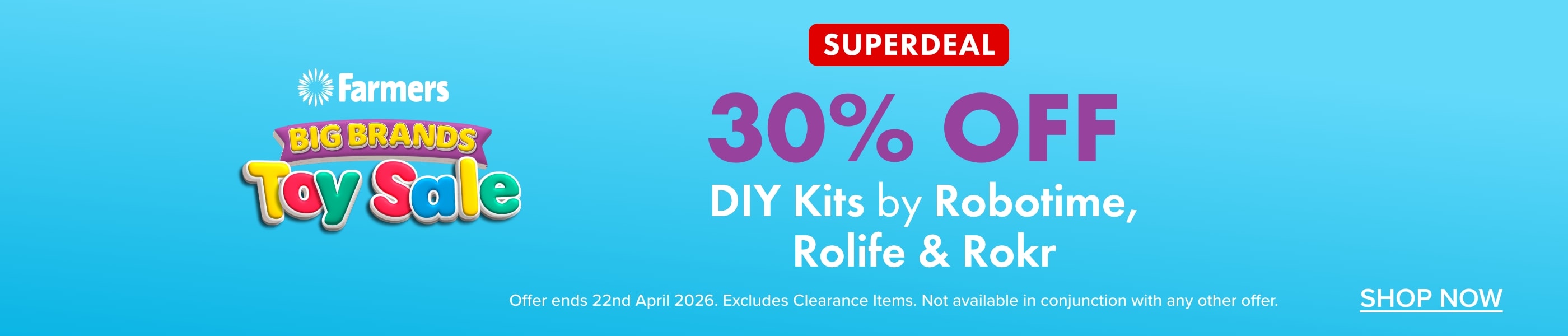 30% OFF DIY Kits by Robotime, Rolife & Rokr DIY Kits