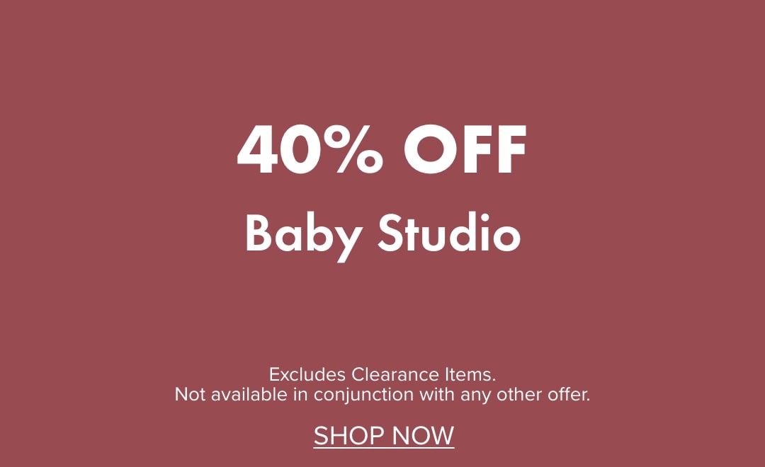 40% OFF Baby Studio