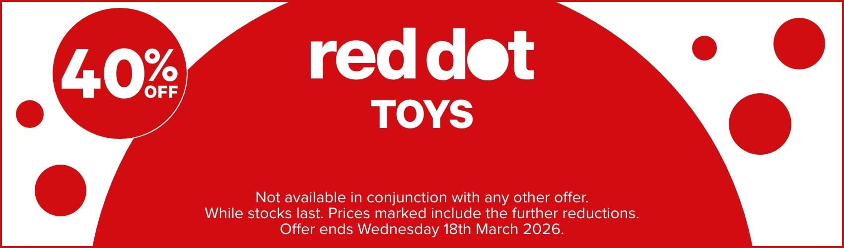 40% OFF Red Dot Toys