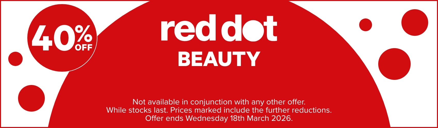 40% OFF Red Dot Beauty