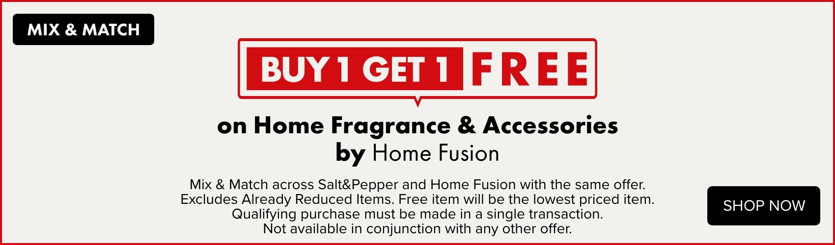 BUY 1 GET 1 FREE on Home Fragrance & Accessories by Home Fusion