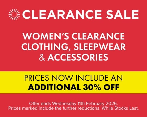 TAKE A FURTHER 30% OFF Women&rsquo;s Clearance