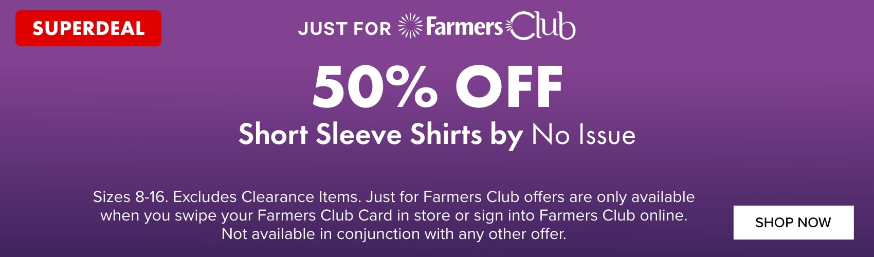 50% OFF Short Sleeve Shirts by No Issue