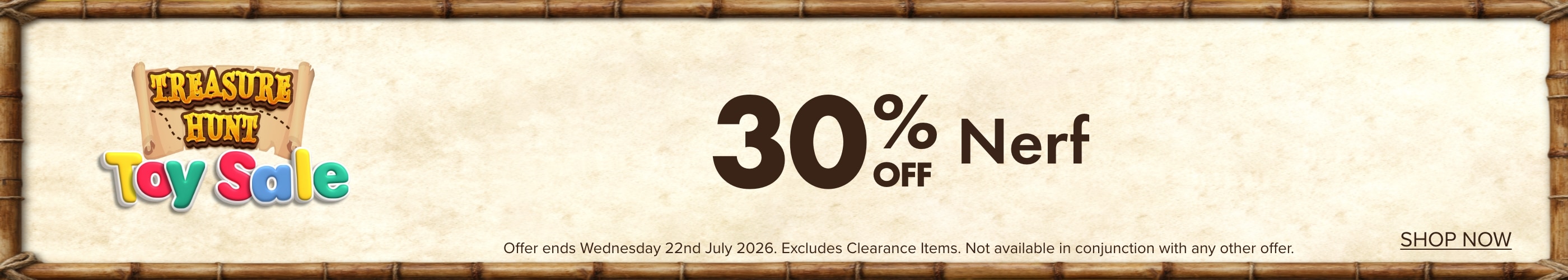 30% OFF Nerf