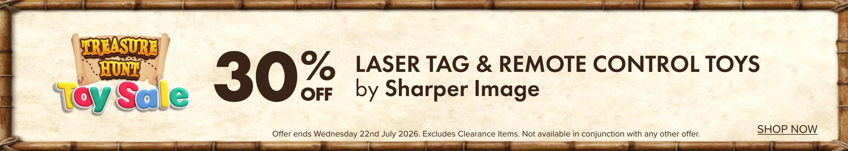 30% OFF Laser Tag & Remote Control Toys by Sharper Image