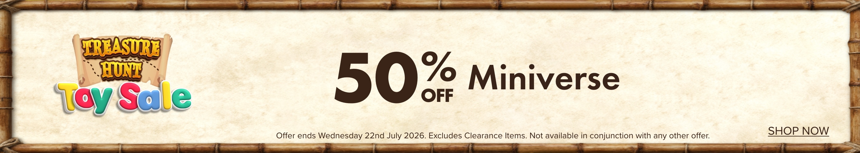 50% OFF Miniverse