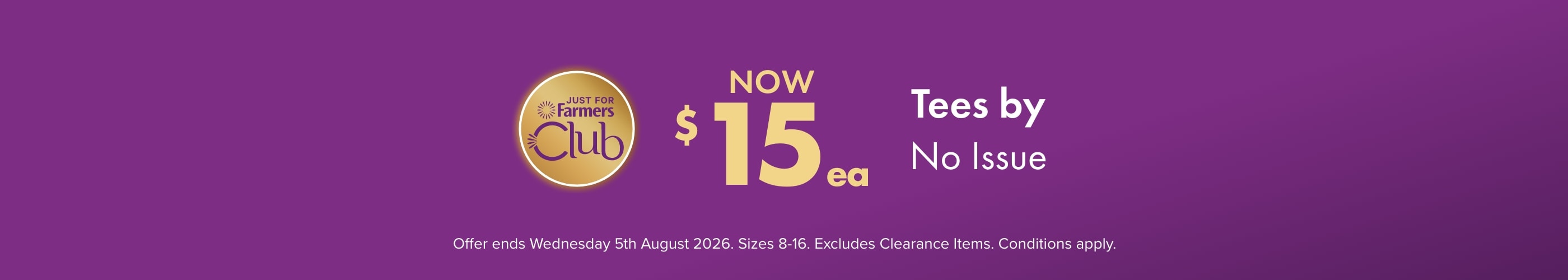 NOW $15ea Tees by No Issue
