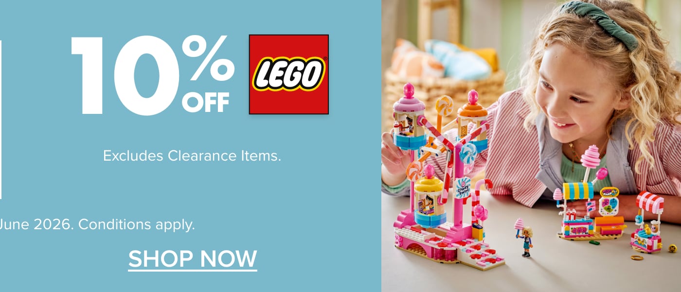 10% OFF LEGO&reg;