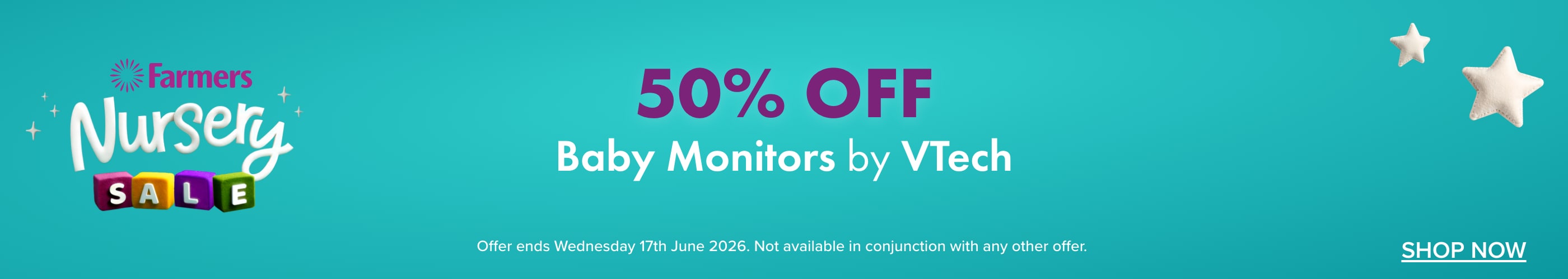 50% OFF Baby Monitors by VTech