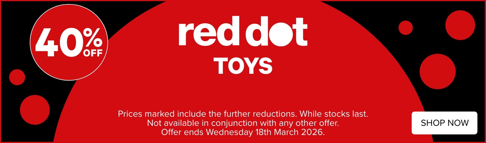40% OFF Red Dot Toys