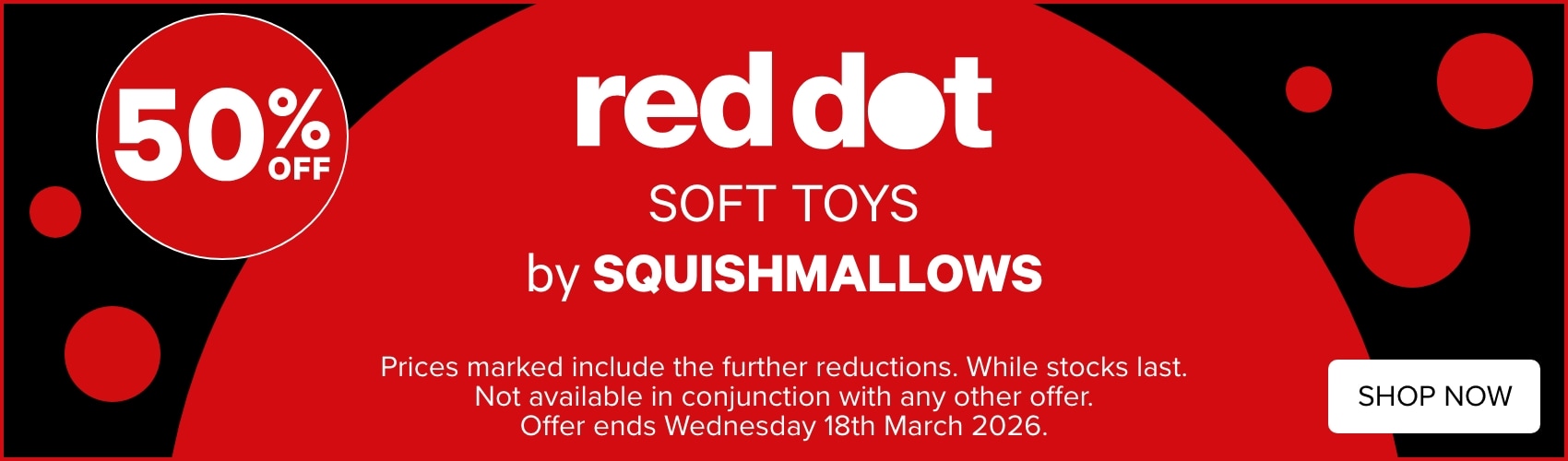 30% OFF Soft Toys by Squishmallows