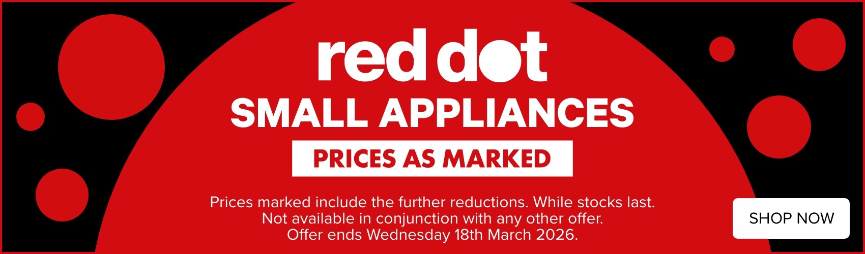 Red Dot Small Appliances Prices As Marked
